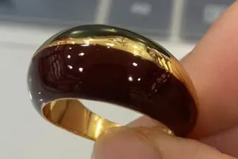 Deep Red Color Band in Deep Red Color Band